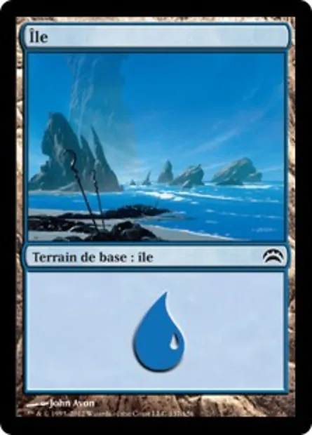Île, carte Magic PC2 137 — extension Planechase 2012