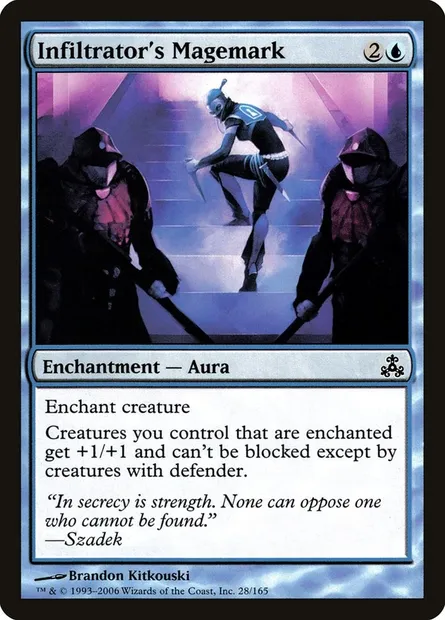 Infiltrator's Magemark, Magic card GPT 28 — Guildpact set