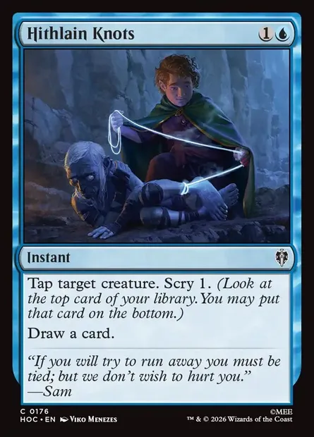 Hithlain Knots, Magic card HOC 176 — The Hobbit Eternal set