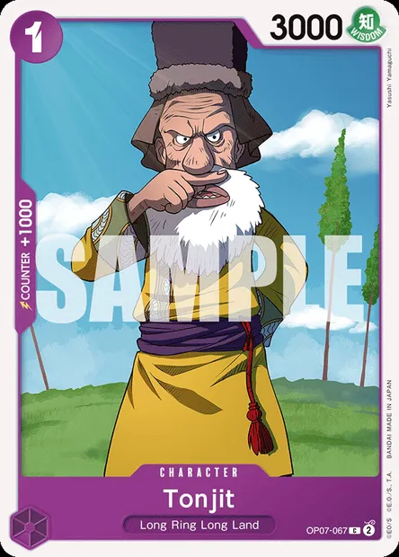 Tonjit, carte One Piece OP07-067 — extension 500 YEARS IN THE FUTURE