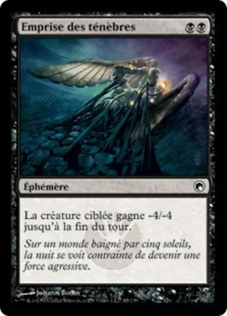 Emprise des ténèbres, carte Magic SOM 65 — extension Cicatrices de Mirrodin