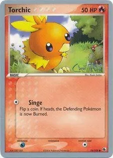 Torchic, Pokémon card WCD04 074 — World Championship Decks 2004 set