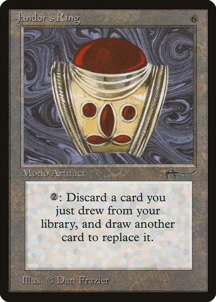 Anneau de Jouder, carte Magic ARN 64 — extension Arabian Nights