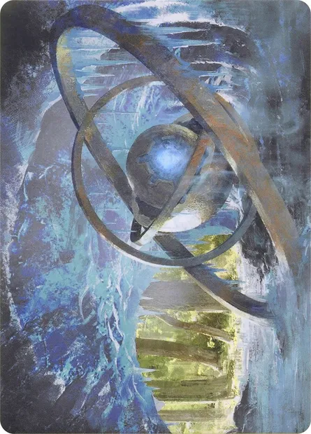Arcum's Astrolabe // Arcum's Astrolabe, carte Magic AMH1 53 — extension Modern Horizons Art Series