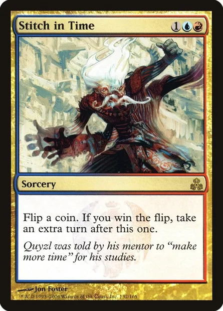 Stitch in Time, Magic card GPT 132 — Guildpact set