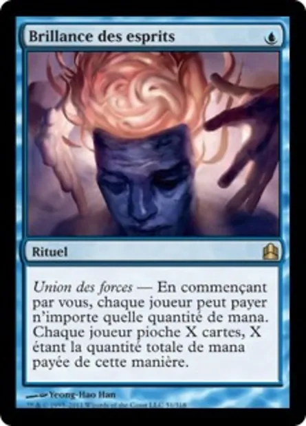 Brillance des esprits, carte Magic CMD 51 — extension Commander 2011