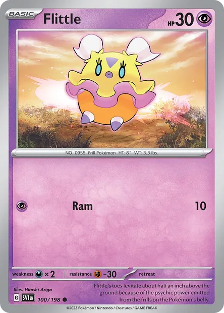 Flittle, Pokémon card SVI 100 — Scarlet & Violet set