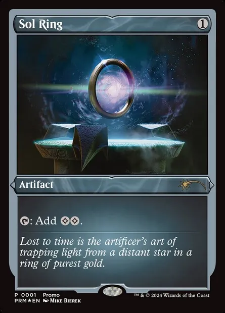 Sol Ring, Magic card PFDN 1 — Foundations Promos set