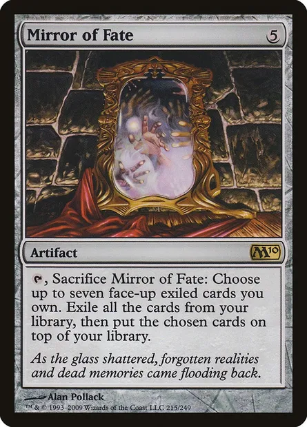 Mirror of Fate, Magic card M10 215 — Magic 2010 set