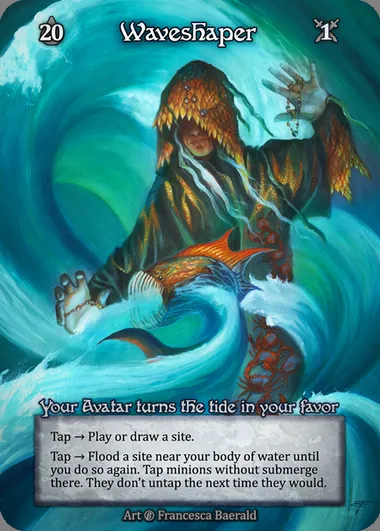 Waveshaper, Sorcery card BET 011 — Beta set