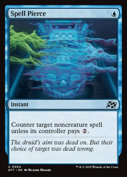 Spell Pierce, Magic card DFT 64 — Aetherdrift set