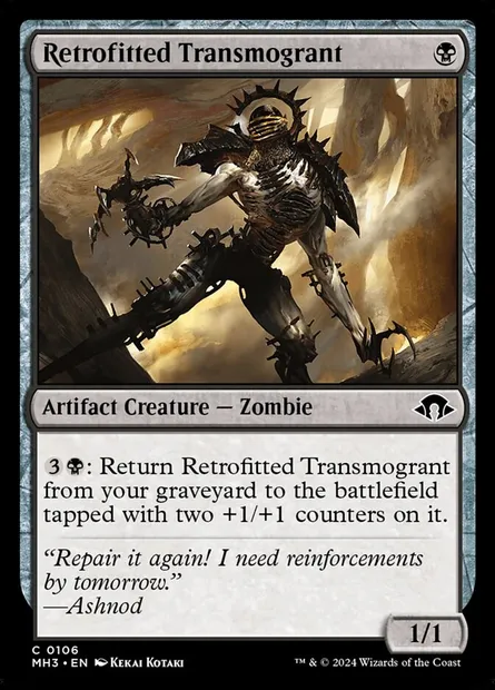 Retrofitted Transmogrant, Magic card MH3 106 — Modern Horizons 3 set