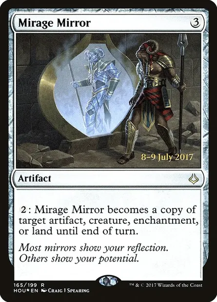 Mirage Mirror, Magic card PHOU 165s — Hour of Devastation Promos set