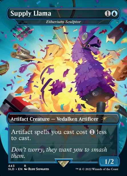Etherium Sculptor, Magic card SLD 443 — Secret Lair Drop set