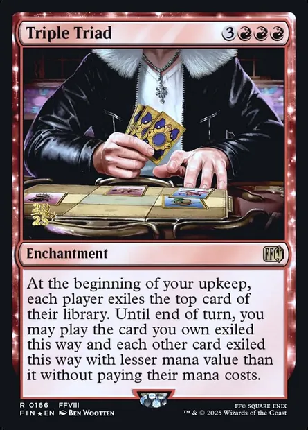 Triple triade, carte Magic PFIN 166s — extension Final Fantasy Promos