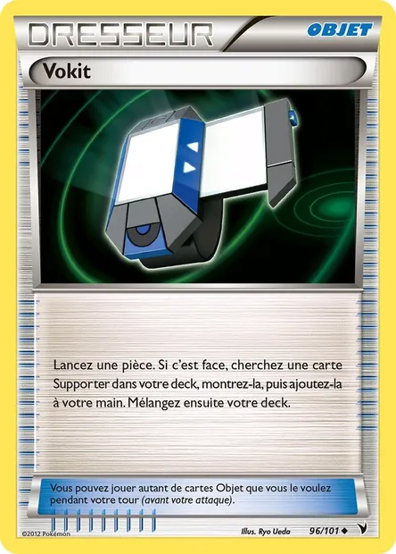 Vokit, carte Pokémon NVI 96 — extension Nobles Victoires