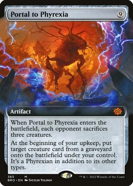 Portal to Phyrexia, Magic card BRO 365 — The Brothers' War set