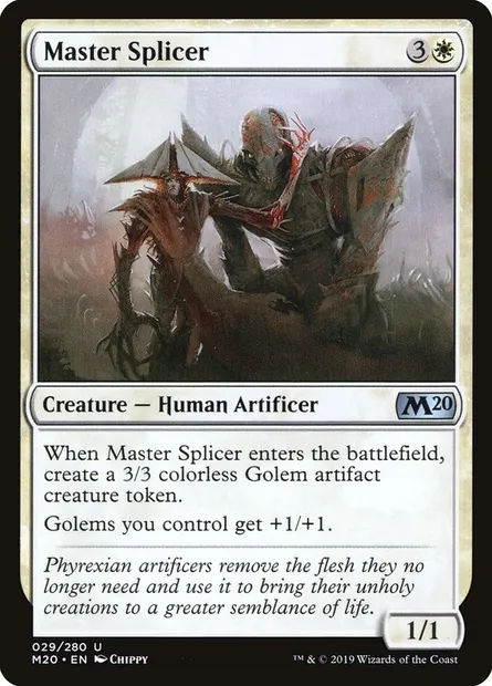 Master Splicer, Magic card M20 29 — Core Set 2020 set