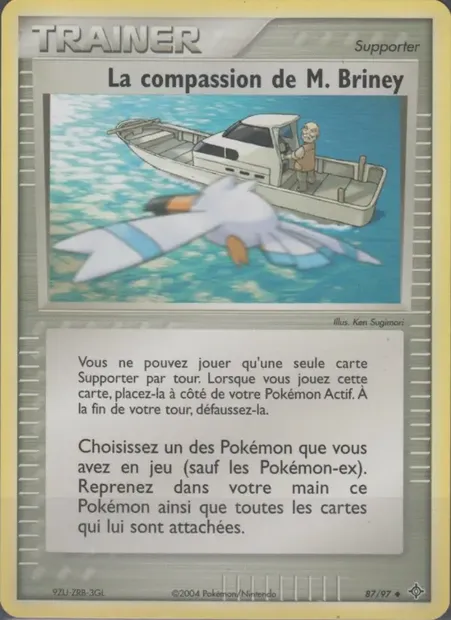 La compassion de M. Briney, carte Pokémon DR 87 — extension EX Dragon