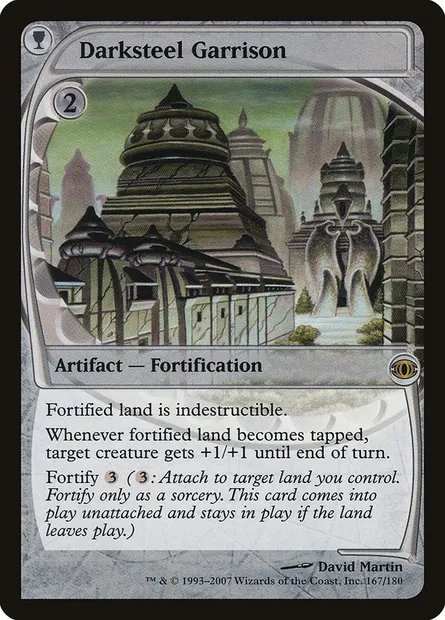Garnison de sombracier, carte Magic FUT 167 — extension Vision de l'Avenir