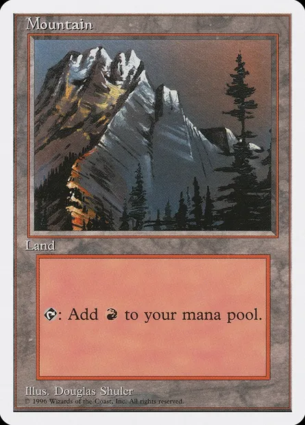 Mountain, Magic card ITP 62 — Introductory Two-Player Set set