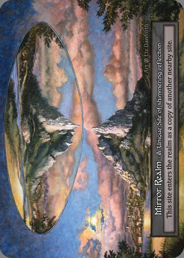 Mirror Realm, carte Sorcery BET 373 — extension Beta