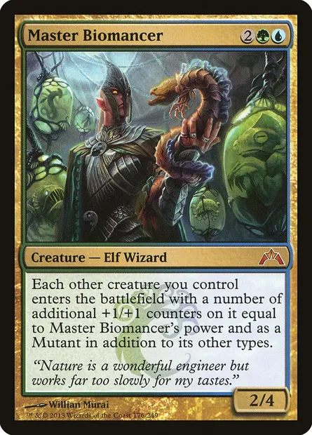 Master Biomancer, Magic card GTC 176 — Gatecrash set