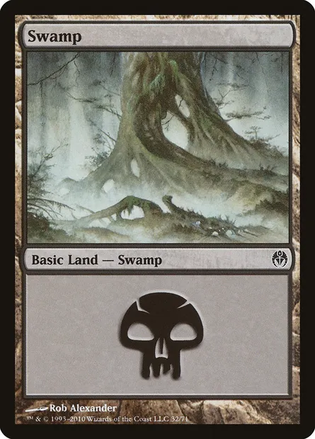 Marais, carte Magic DDE 32 — extension Duel Decks: Phyrexia vs. the Coalition