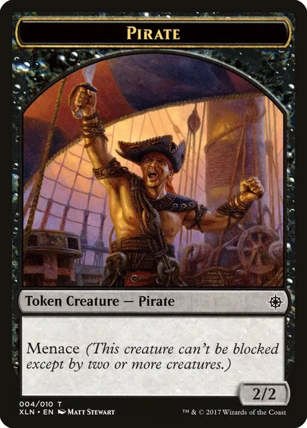 Pirate, carte Magic TXLN 4 — extension Ixalan Tokens
