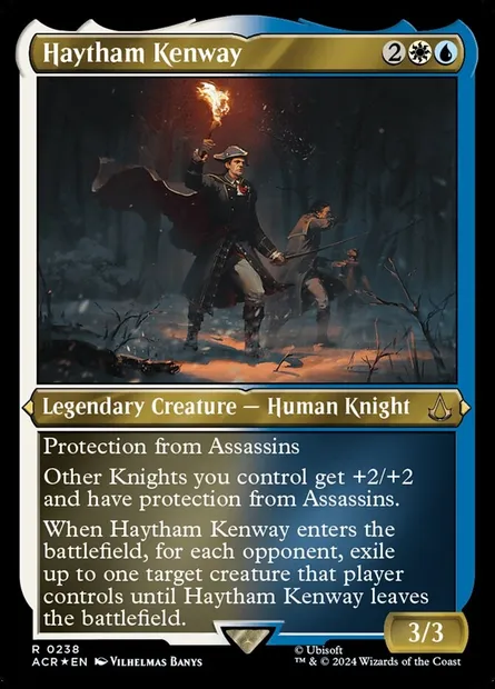 Haytham Kenway, Magic card ACR 238 — Assassin's Creed set