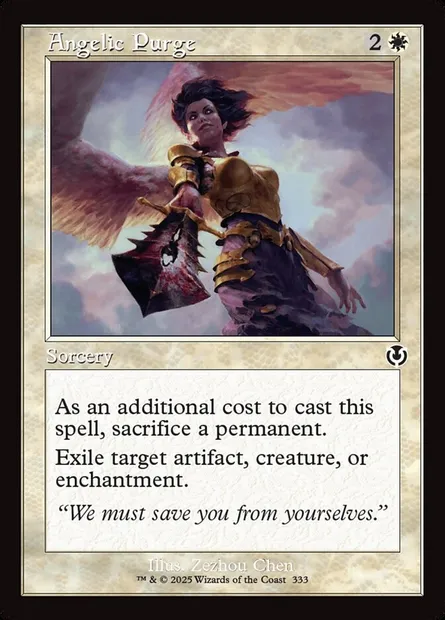 Angelic Purge, Magic card INR 333 — Innistrad Remastered set