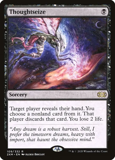 Thoughtseize, Magic card 2XM 109 — Double Masters set