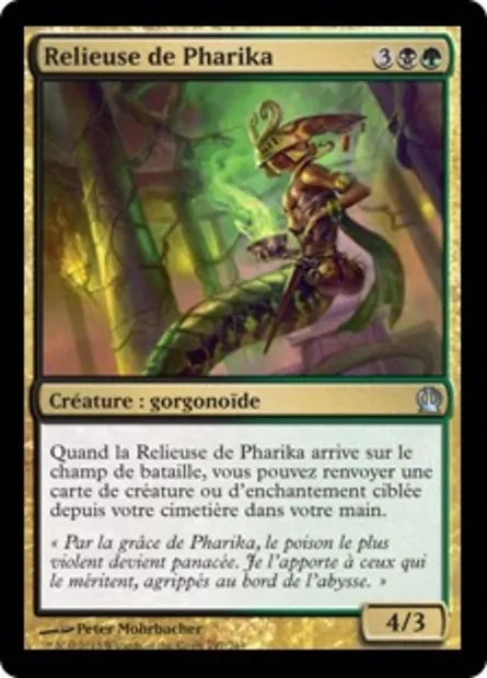 Relieuse de Pharika, carte Magic THS 197 — extension Theros