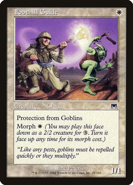 Foothill Guide, Magic card ONS 29 — Onslaught set
