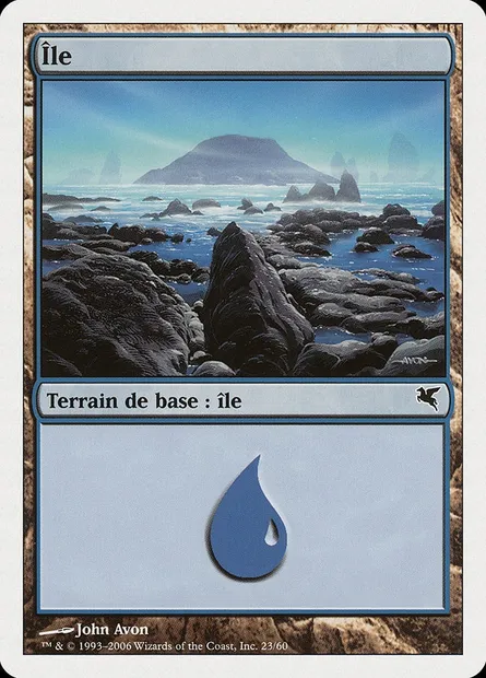 Island, Magic card PSAL H23 — Salvat 2005 set