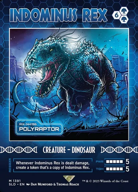Polyraptor, Magic card SLD 1391 — Secret Lair Drop set