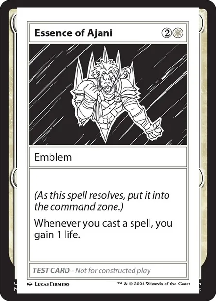 Essence of Ajani, carte Magic MB2 513 — extension Mystery Booster 2