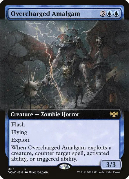 Overcharged Amalgam, Magic card VOW 363 — Innistrad: Crimson Vow set