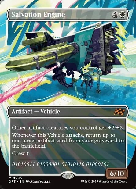 Salvation Engine, Magic card DFT 295 — Aetherdrift set