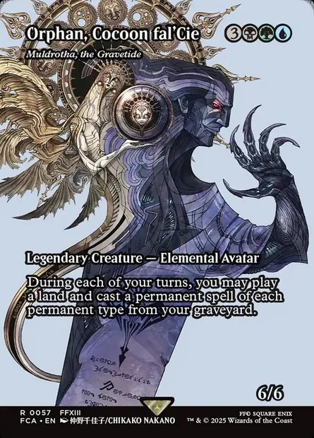 Muldrotha, the Gravetide, Magic card FCA 57 — Final Fantasy: Through the Ages set
