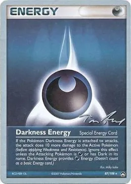 Énergie Obscurité, carte Pokémon WCD07 087 — extension World Championship Decks 2007