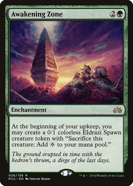 Awakening Zone, Magic card PCA 56 — Planechase Anthology set