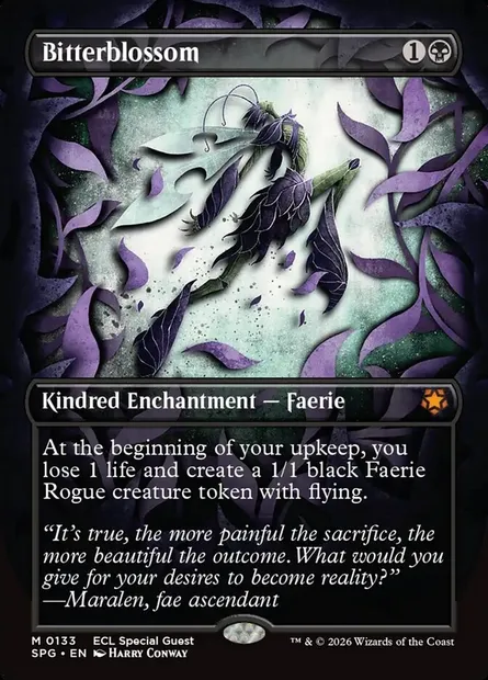 Bitterblossom, Magic card SPG 133 — Special Guests set
