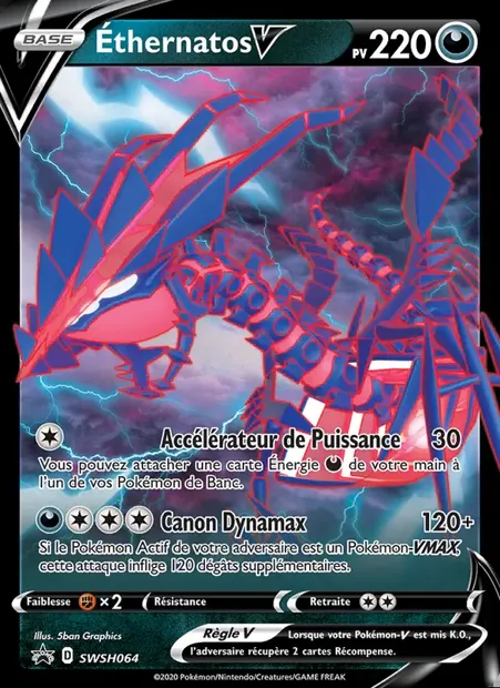 Éthernatos V, carte Pokémon SWSH 064 — extension Promo SWSH