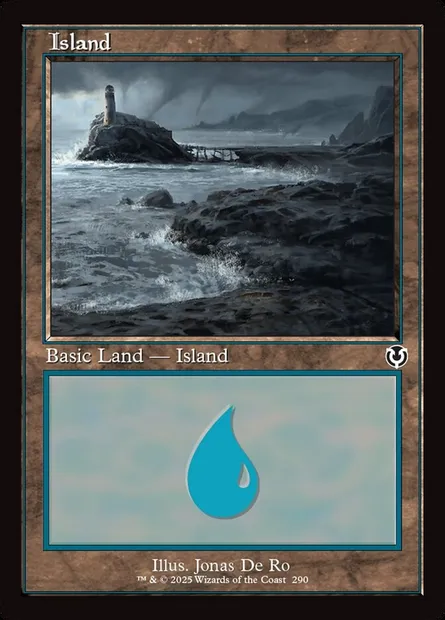 Île, carte Magic INR 290 — extension Innistrad Remastered