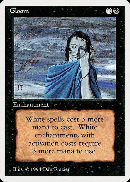 Langueur, carte Magic SUM 113 — extension Summer Magic / Edgar