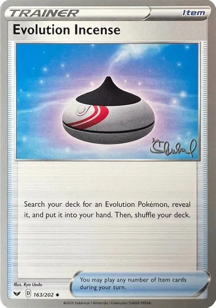 Encens d'Évolution, carte Pokémon WCD22 163 — extension World Championship Decks 2022