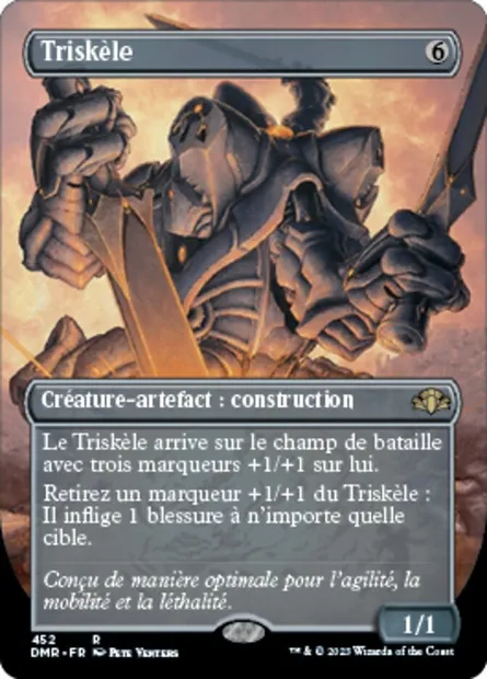 Triskèle, carte Magic DMR 452 — extension Dominaria Remastered