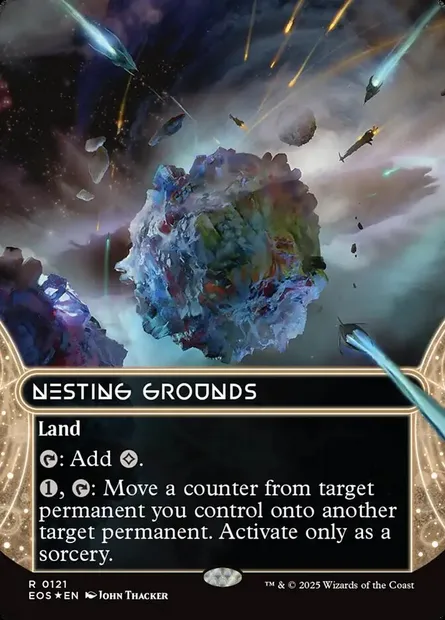 Nesting Grounds, Magic card EOS 121 — Edge of Eternities: Stellar Sights set
