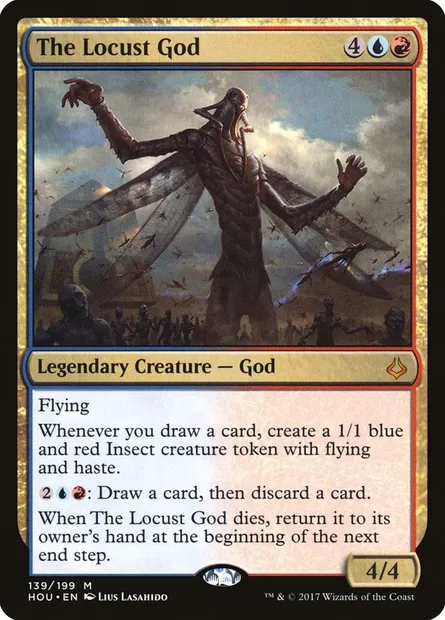 The Locust God, Magic card HOU 139 — Hour of Devastation set